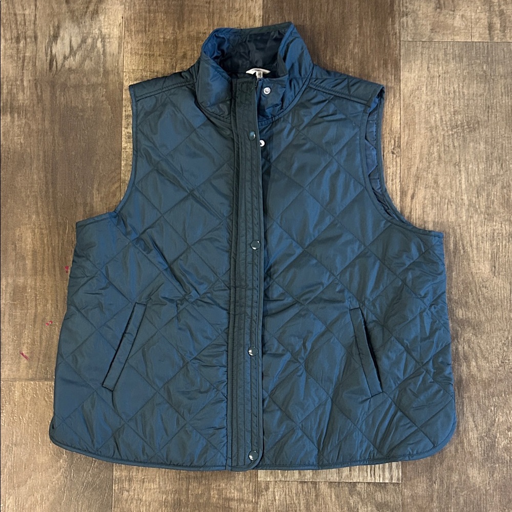Maurices Navy Quilted Outerwear